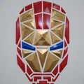 Tranh treo tường mũ Ironman (Ironman Helmet wall art) - Thumbnail 1