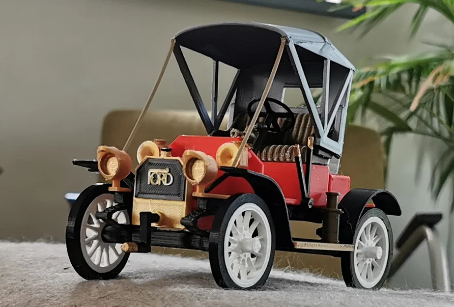 Mô hình xe cổ Ford Model S Roadster 1908 tỉ lệ 1:18 ấn tượng - Image 1
