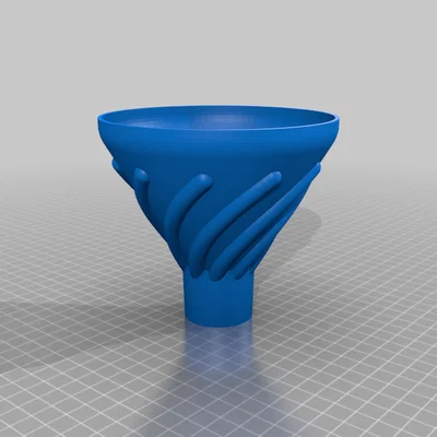 Phễu turbo DDL (remix) – tùy chỉnh dễ trên Fusion 360
