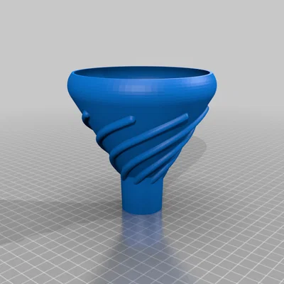 Phễu turbo DDL (remix) – tùy chỉnh dễ trên Fusion 360