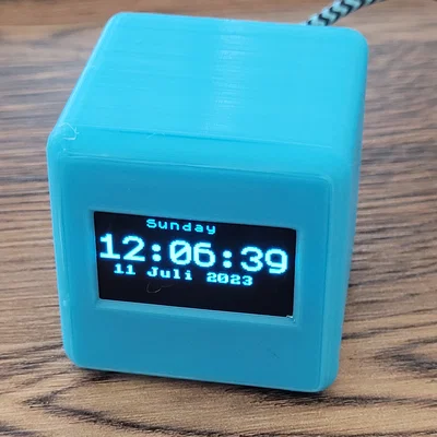 THE CUBE - vỏ (enclosure) cho màn hình OLED 1.3"