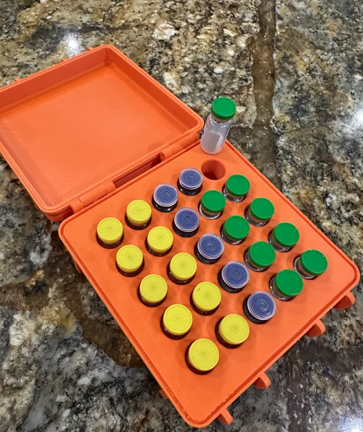 Hộp Rugged đựng lọ Peptide 3ml (Parametric) - Image 1