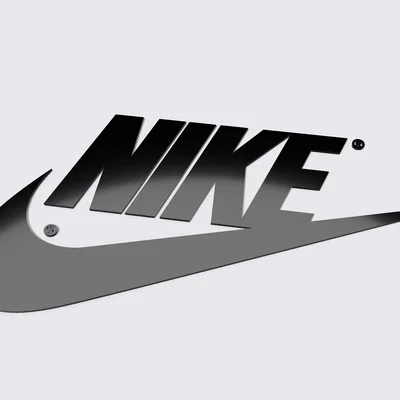 Mô hình logo Nike 3D thiết kế sắc nét cho dân mê thể thao