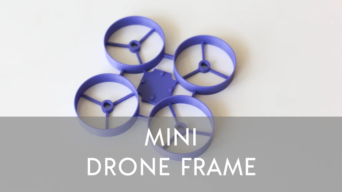 Khung Drone Mini (Brushed Drone Frame) cho motor 8.5mm - Image 1