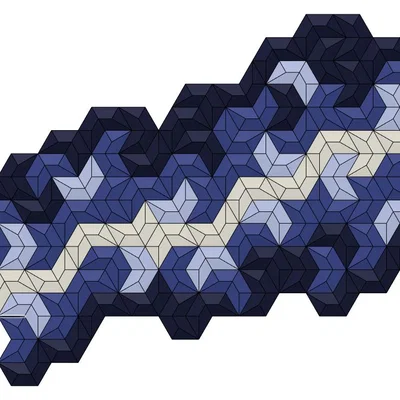 Project Chevron Wall Art – Tranh tường chevron dạng tile lắp ghép