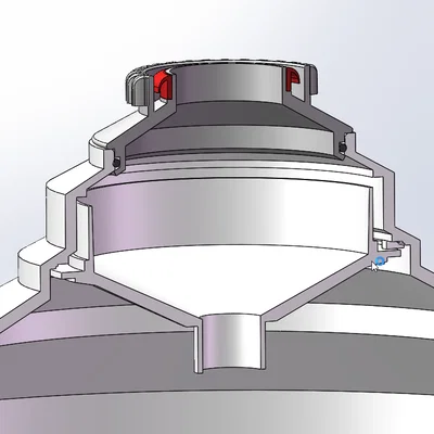 Nozzle dev tank kiểu Jobo