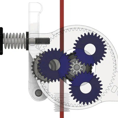 Mô hình 3D Complete Orbiter V2 extruder