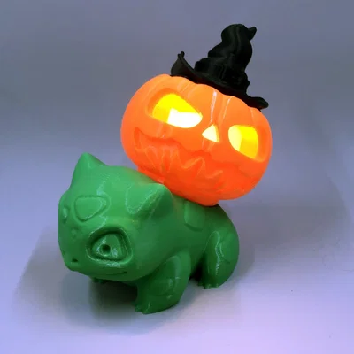 Bulbasaur Bí Ngô Đội Nón Phù Thủy
