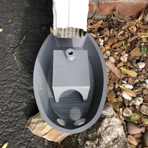 Thuyền Chắn Nước Ống Xả Máng Xối (Downspout Splash Boat) - Image 5