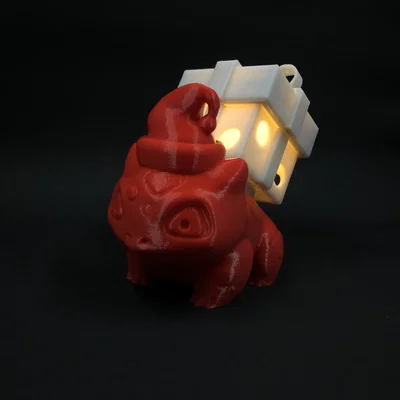 Bulbasaur Ông Già Noel kèm Hộp Quà (LED Tealight Holder)