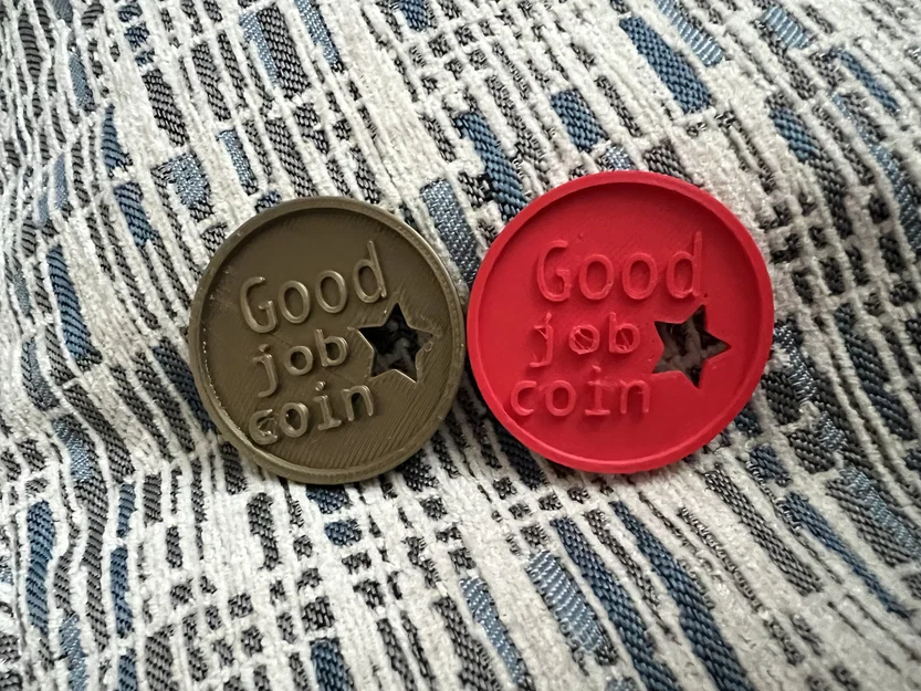 Mô hình đồng xu khen thưởng Good Job Coin - Quà tặng cho bé - Image 1