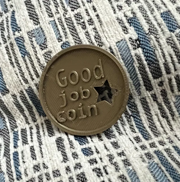 Mô hình đồng xu khen thưởng Good Job Coin - Quà tặng cho bé - Image 2