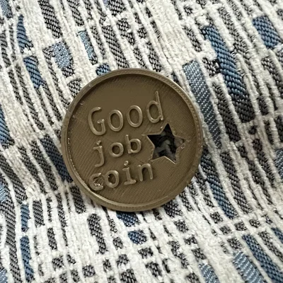 Mô hình đồng xu khen thưởng Good Job Coin - Quà tặng cho bé