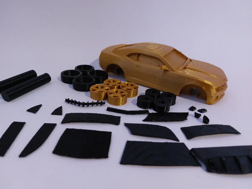 Mô hình xe Chevrolet Camaro lắp ráp - Dự án in 3D cho người đam mê - Image 3