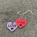 Mặt dây chuyền hình trái tim LOVE - Quà tặng 3D ý nghĩa cho Valentine - Thumbnail 1