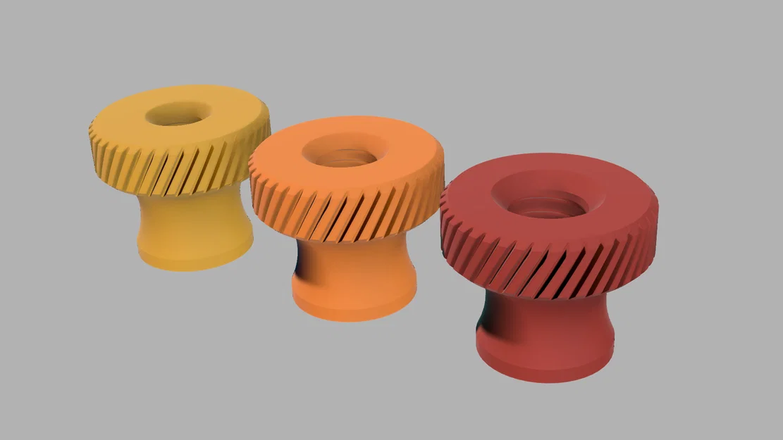 Bộ vít vặn tay có khía (Knurled Thumbscrew) hỗ trợ M4 đến M12 - Image 1