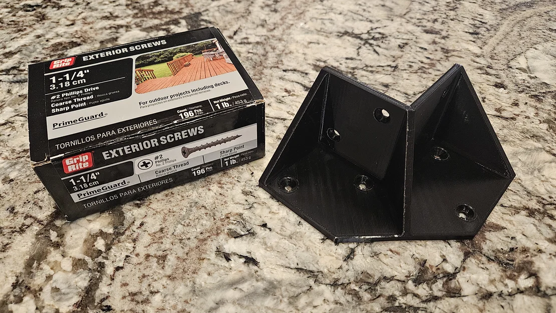 Remix - Pat gia cố chân bàn Ikea Lack (lỗ countersunk) - Image 1