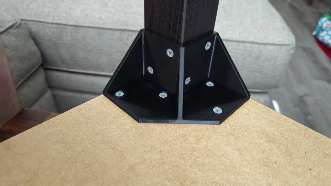 Remix - Pat gia cố chân bàn Ikea Lack (lỗ countersunk) - Image 2