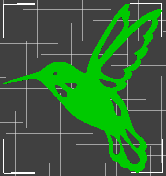 Mô hình trang trí treo tường chim ruồi Hummingbird in 3D nghệ thuật - Image 1