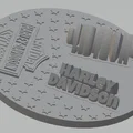 Miếng lót chân chống Harley Davidson (Harley Davidson Kickstand Pad) - Thumbnail 1