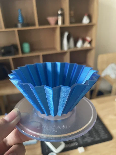Phễu Lọc Cà Phê Origami Độc Đáo - Mẫu In 3D Sáng Tạo - Image 1