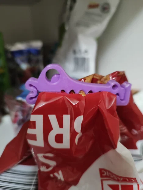 Kẹp miệng túi hình cá sấu 3D - Mẫu in nhanh, tiện dụng - Image 4