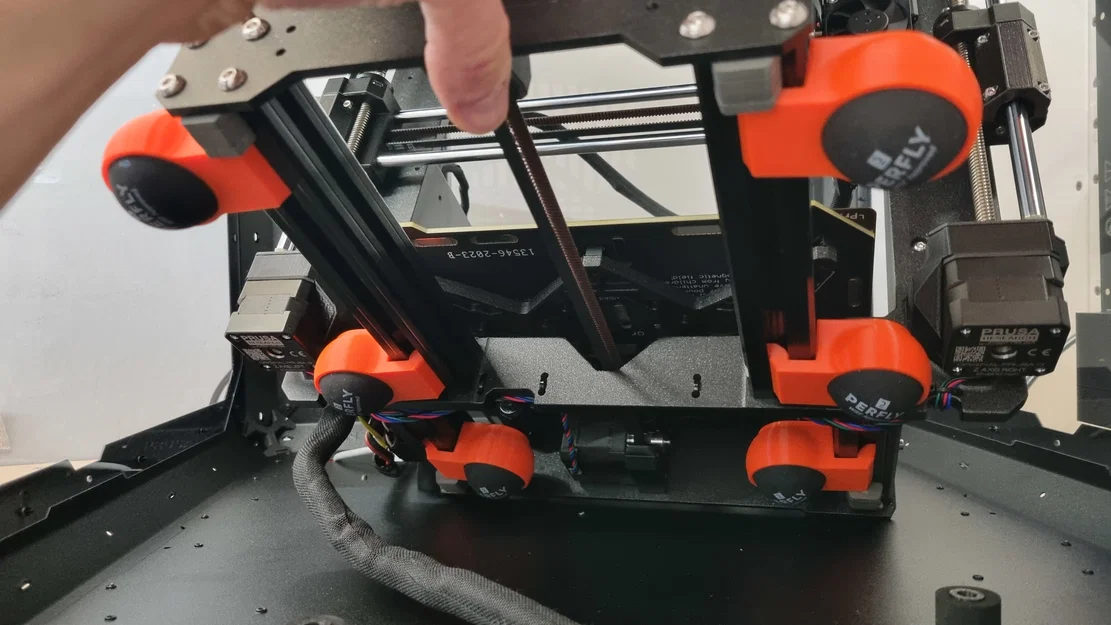 Chân Squash Ball không cần dụng cụ giảm ồn cho Prusa MK4 (3030 extrusion) - Image 2
