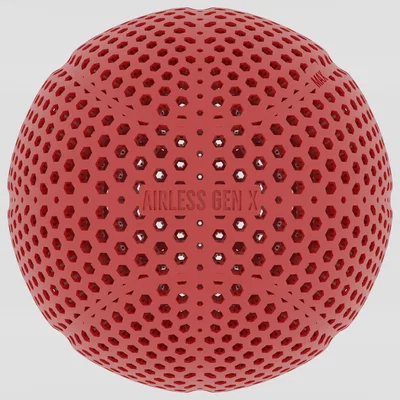 Airless Basketball Gen X (MAX) – Bóng rổ Airless trưng bày (Replica)