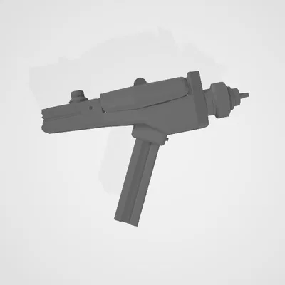 Mô hình 3D súng Phaser Type 2 từ Star Trek TOS