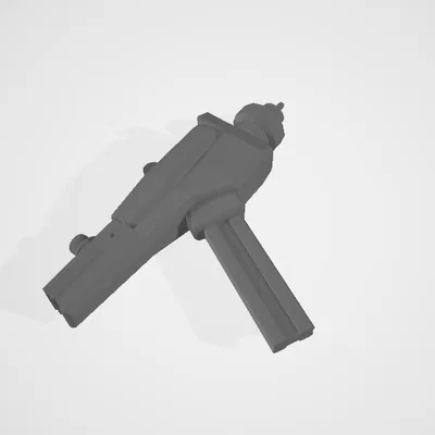 Mô hình 3D súng Phaser Type 2 từ Star Trek TOS