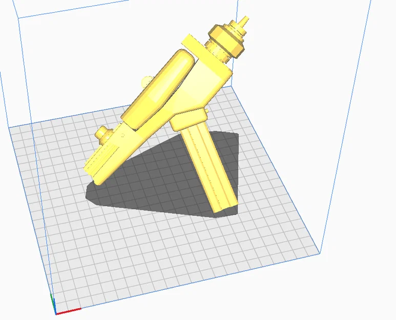 Mô hình 3D súng Phaser Type 2 từ Star Trek TOS - Image 4