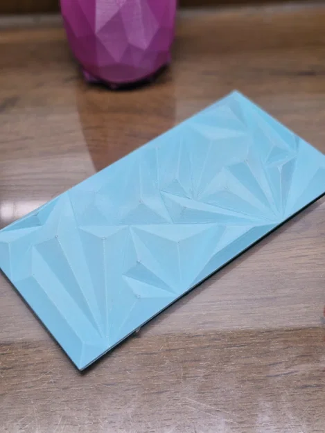 Tranh tường nghệ thuật hình học 3D độc đáo cho không gian sống - Image 2