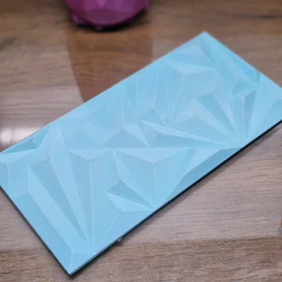 Tranh tường nghệ thuật hình học 3D độc đáo cho không gian sống
