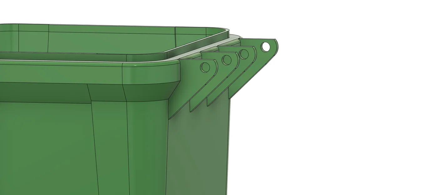 Thùng rác mini để bàn 3D - Mẫu thiết kế gọn gàng và tinh tế - Image 4