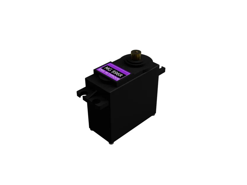 Mô hình 3D Servo MG996R của Lafvin - Hỗ trợ thiết kế robot chuyên nghiệp - Image 1