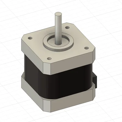Mô hình động cơ bước NEMA 17 (NEMA 17 Motor Model) cho dự án 3D Printing
