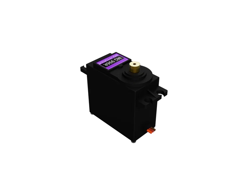 Mô hình 3D Servo MG996R của Lafvin - Hỗ trợ thiết kế robot chuyên nghiệp - Image 2