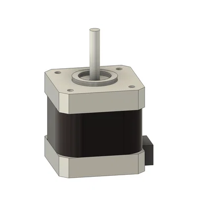 Mô hình động cơ bước NEMA 17 (NEMA 17 Motor Model) cho dự án 3D Printing