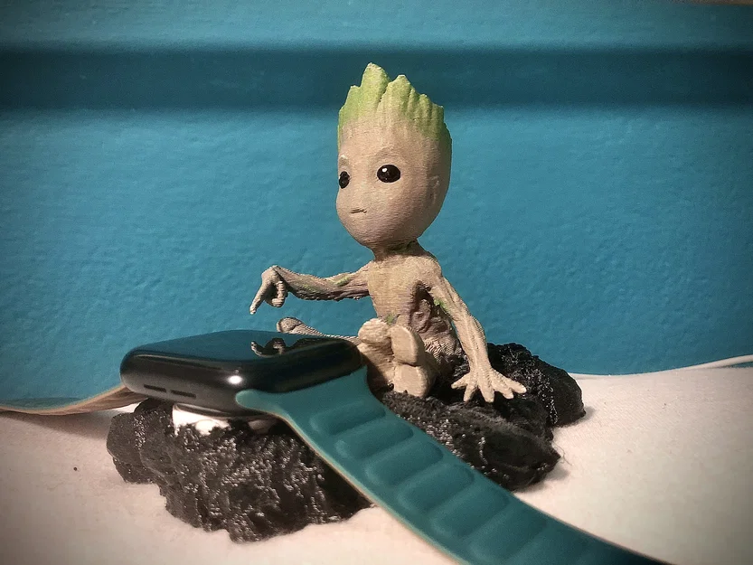 Đế sạc Apple Watch Baby Groot - Image 2