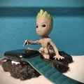 Đế sạc Apple Watch Baby Groot - Thumbnail 2