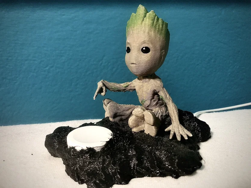 Đế sạc Apple Watch Baby Groot - Image 3