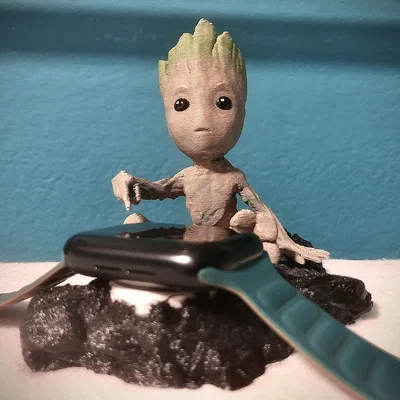 Đế sạc Apple Watch Baby Groot