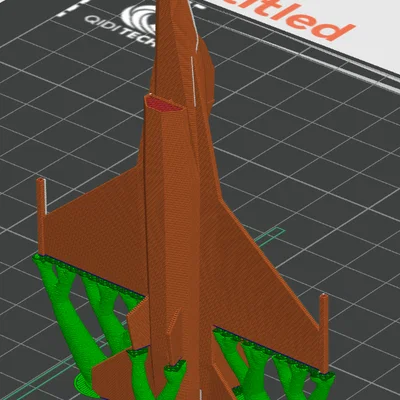 Low Poly F-16 Falcon (Viper) - Tiêm kích phản lực