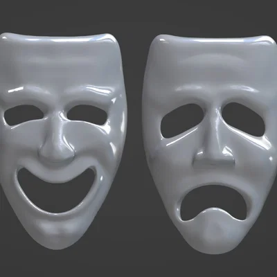 Mặt nạ Hài & Bi (Comedy & Tragedy Masks)