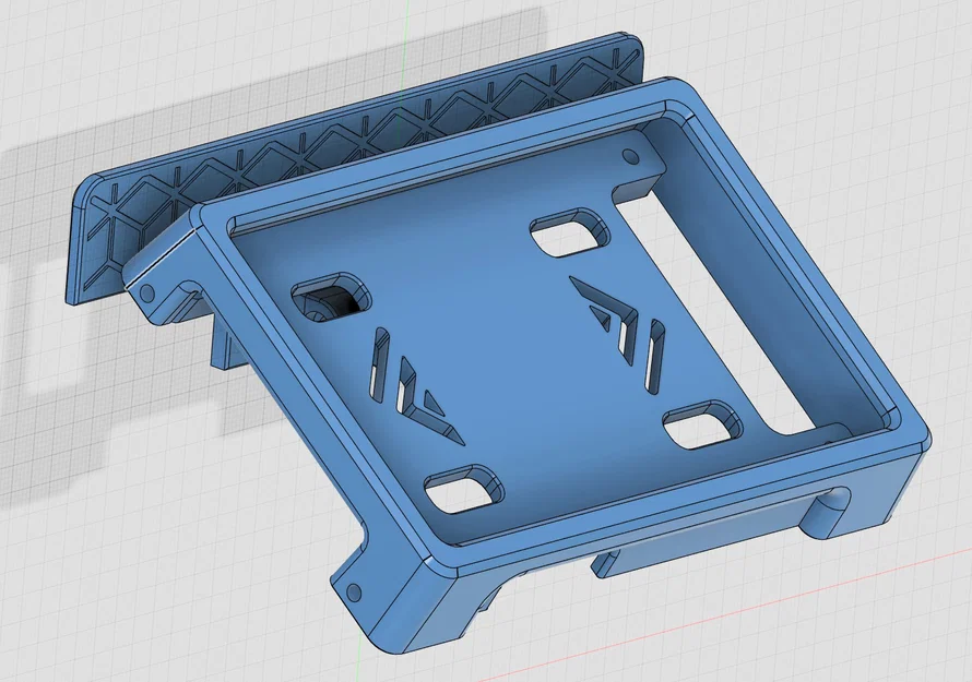Ngàm gắn màn hình VZBot 235 cho BTT HDMI 5 (VZBot 235 BTT HDMI 5 Screen Mount) - Image 1