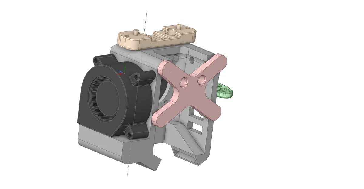 Ender 6 - Ống gió 4020 Part Cooling gắn nam châm (11 min Benchy) - Image 4