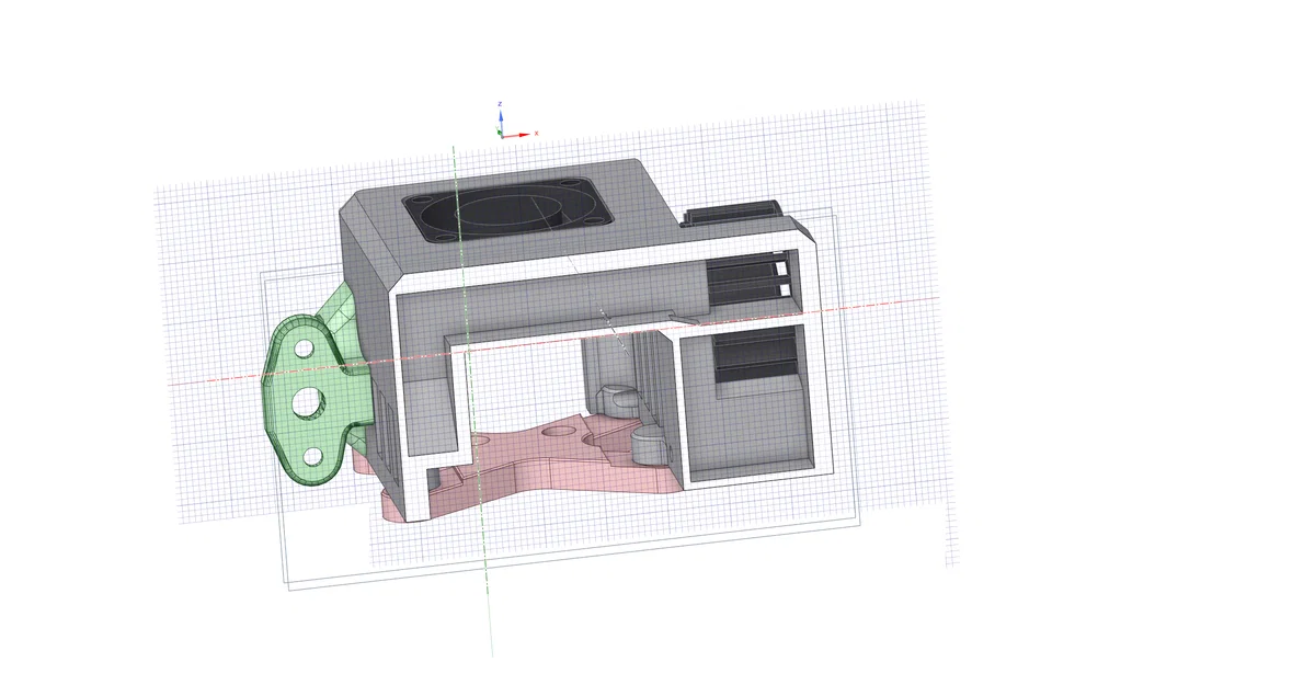 Ender 6 - Ống gió 4020 Part Cooling gắn nam châm (11 min Benchy) - Image 5