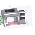 Ender 6 - Ống gió 4020 Part Cooling gắn nam châm (11 min Benchy) - Thumbnail 5