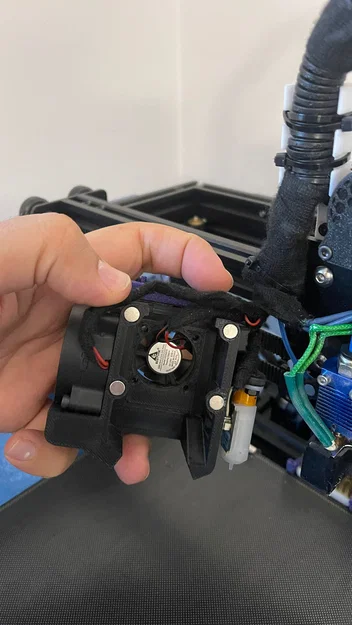 Ender 6 - Ống gió 4020 Part Cooling gắn nam châm (11 min Benchy) - Image 9