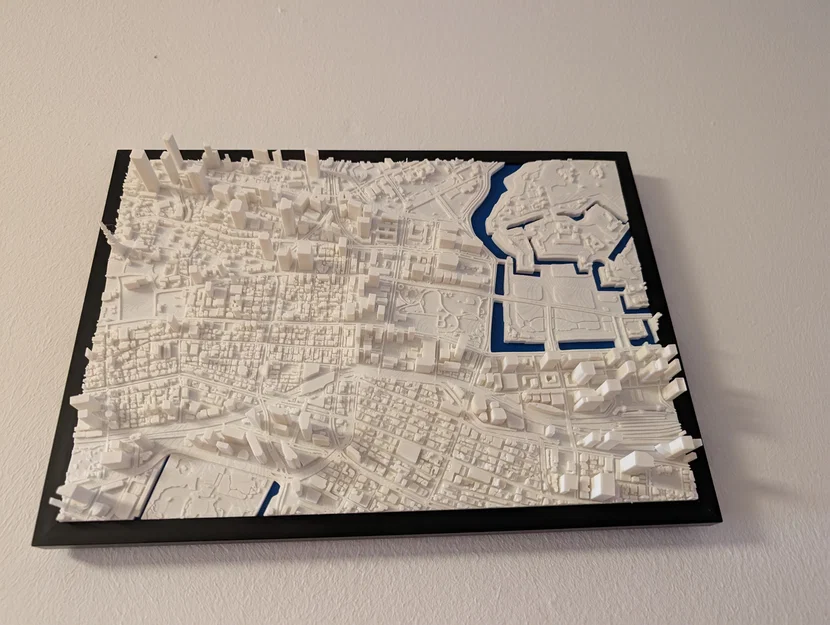 Mô hình phong cảnh Tokyo (phiên bản phóng to) - Image 1